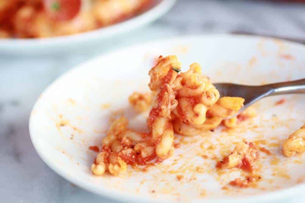 Skillet Baked Pasta with Gouda Cheese-7