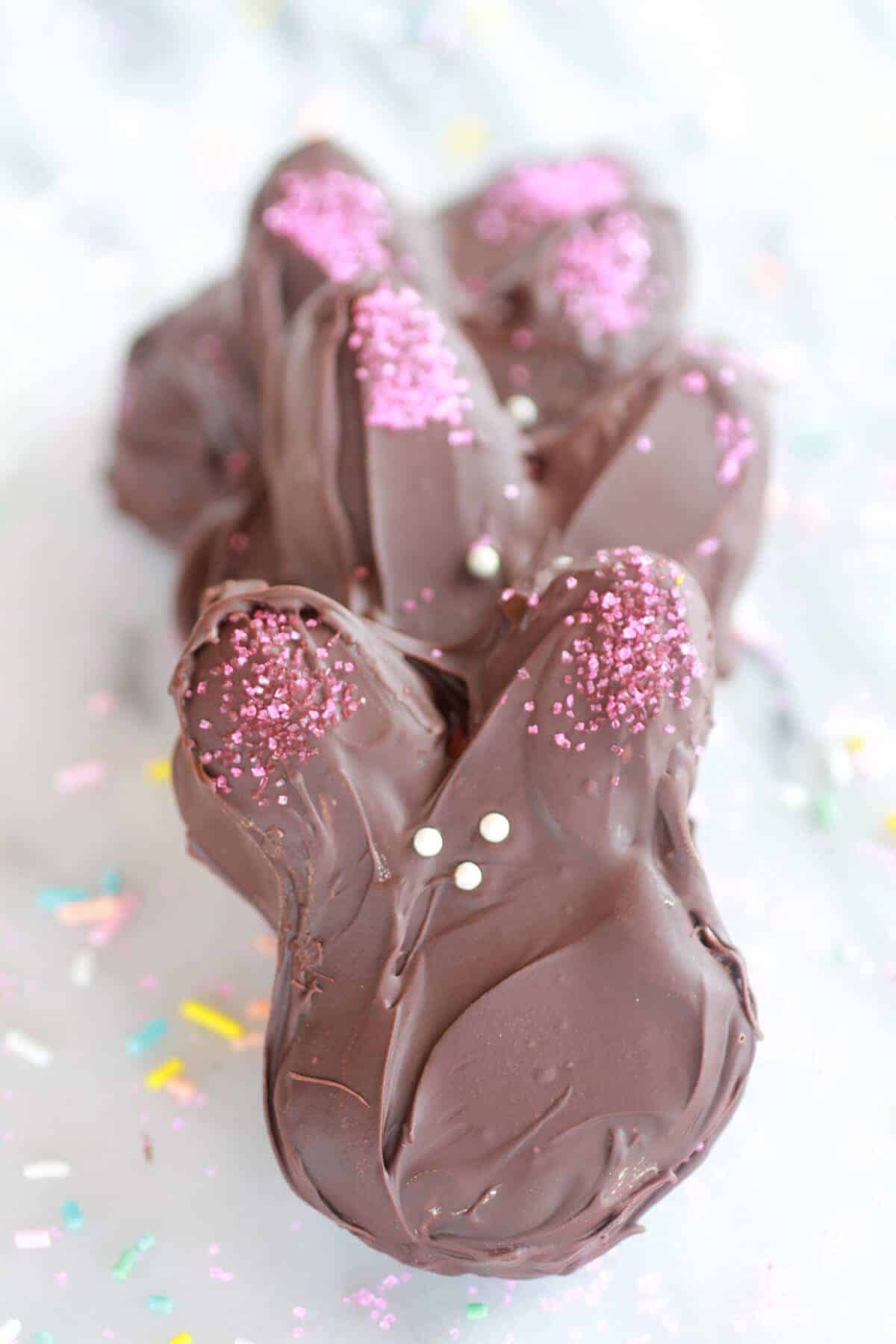 Chocolate Covered Peanut Butter Ritz Sandwiches-3