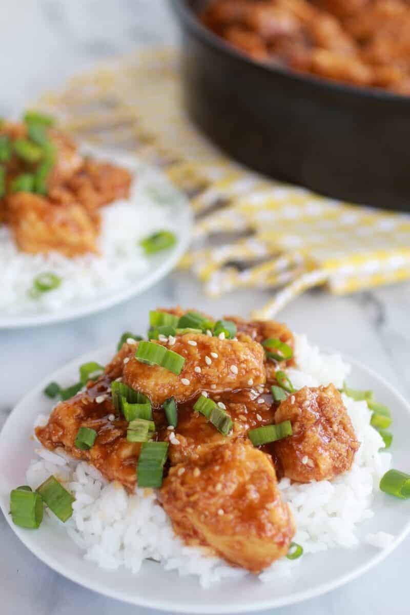 Healthier General Tso's Chicken-4