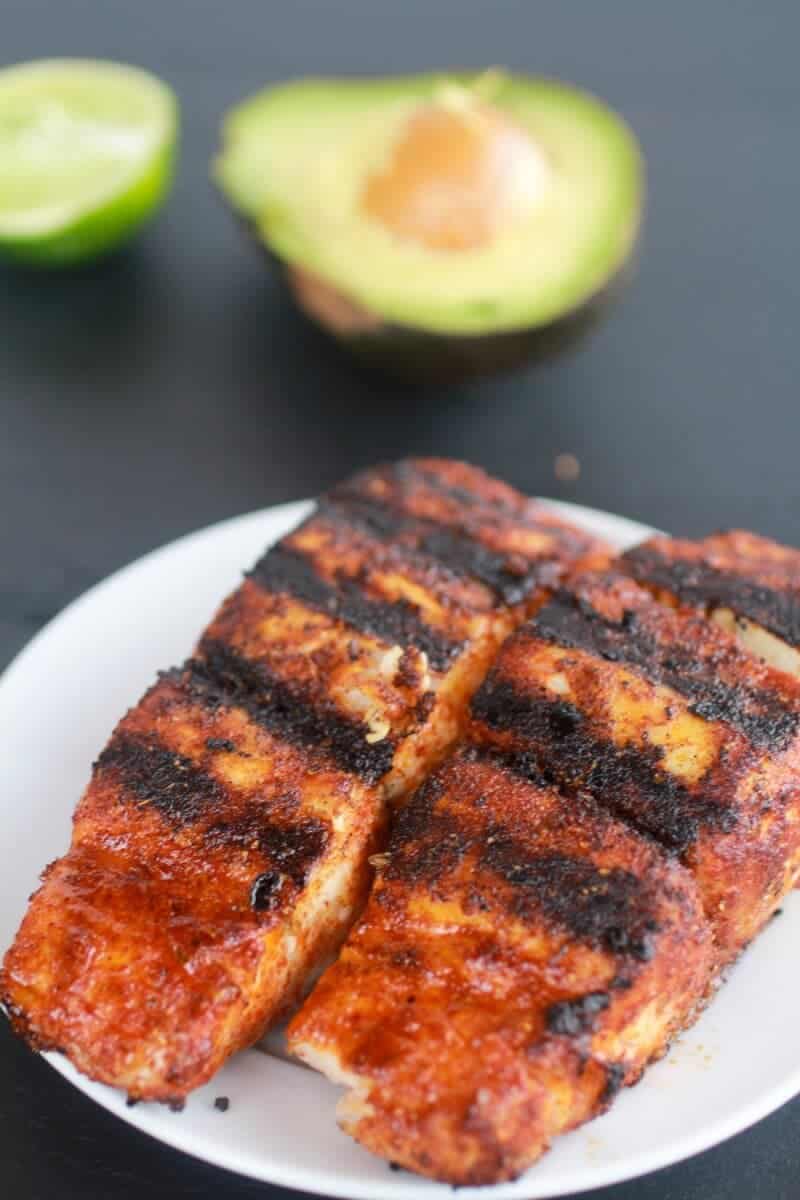 Mahi Mahi Fish Tacos with Chipotle Mango Salsa-3