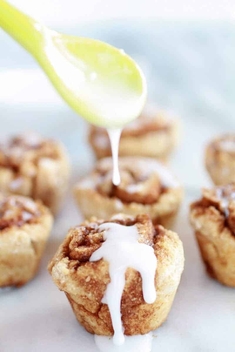 Mini Whole Wheat Cinnamon Buns-13