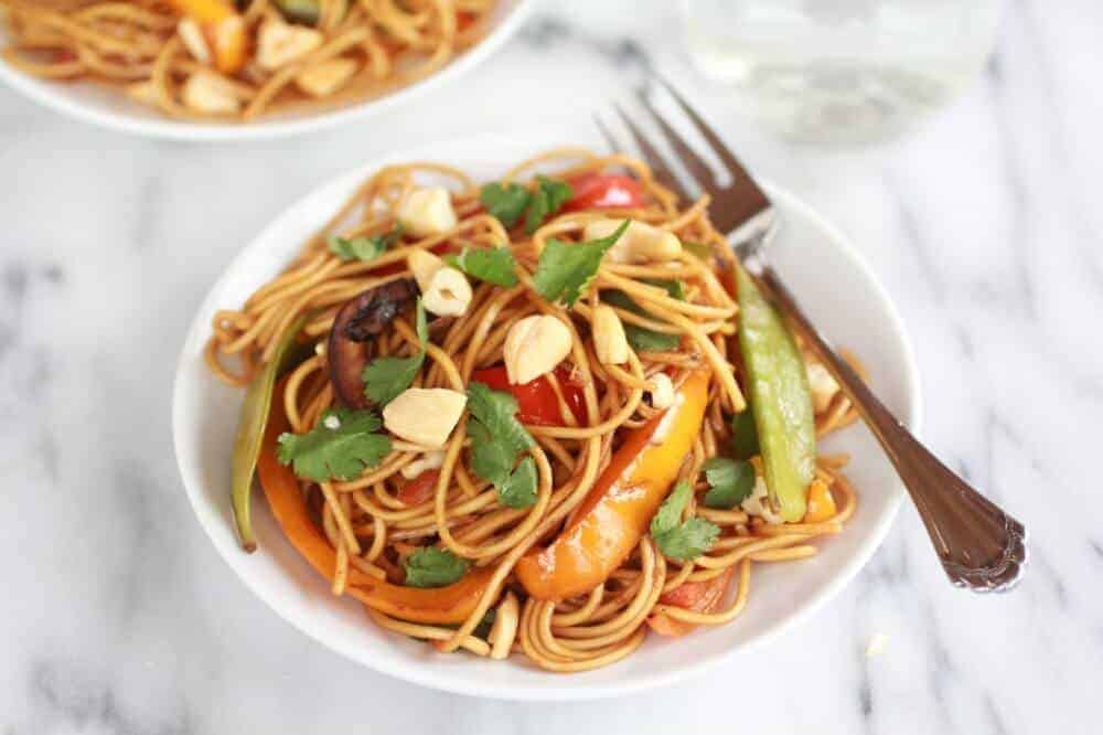 Spring Vegetable Lo Mein-12