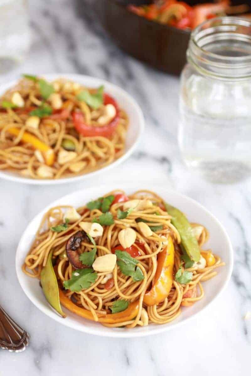 Spring Vegetable Lo Mein-1