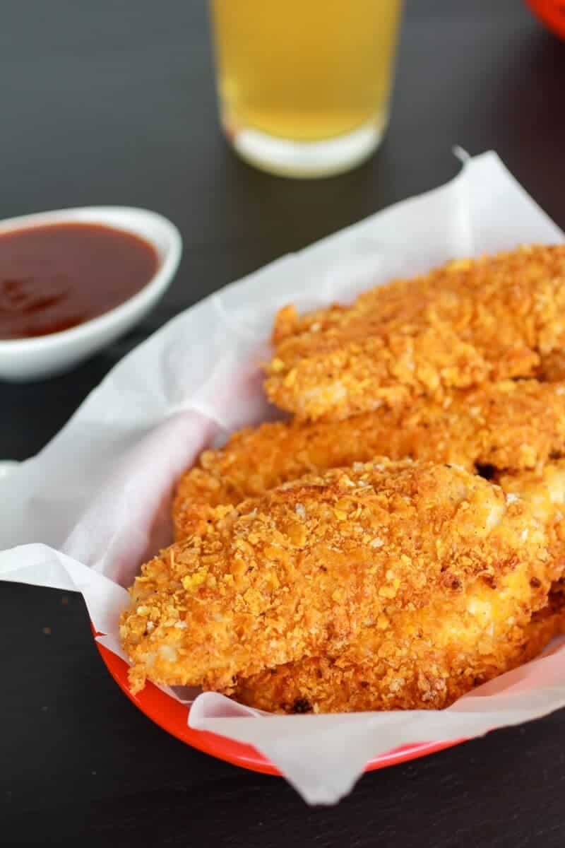Cajun BBQ Cheddar Chicken Fingers | https://fatburn.fit/
