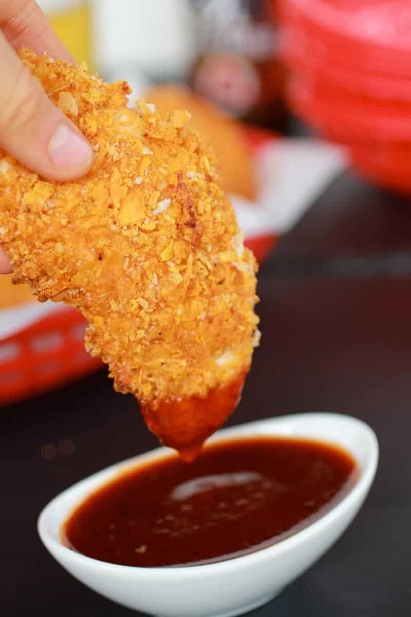 Cajun BBQ Cheddar Chicken Fingers | https://fatburn.fit/
