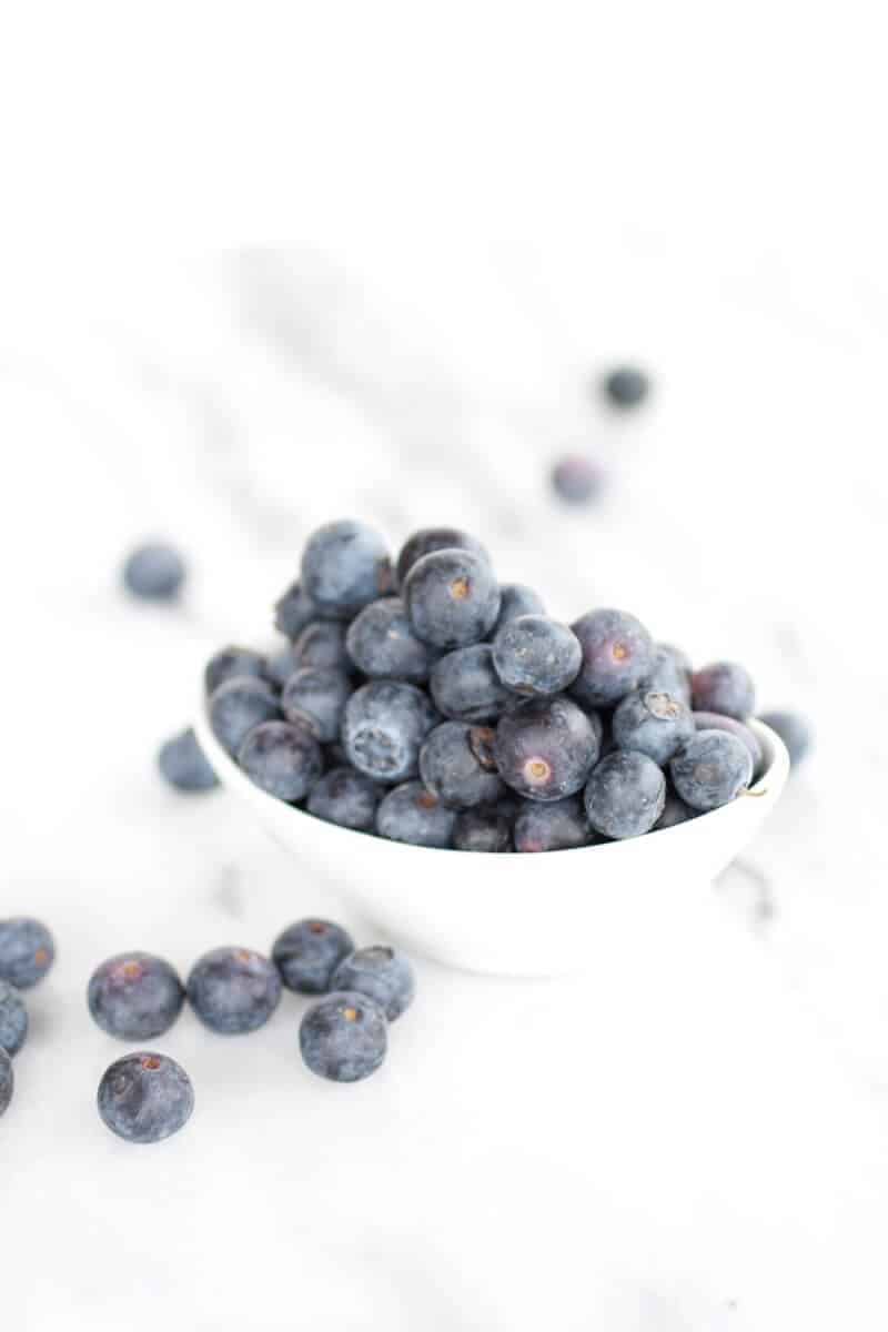 Whole Wheat Caramelized Blueberry Loaded Muffins | https://fatburn.fit/