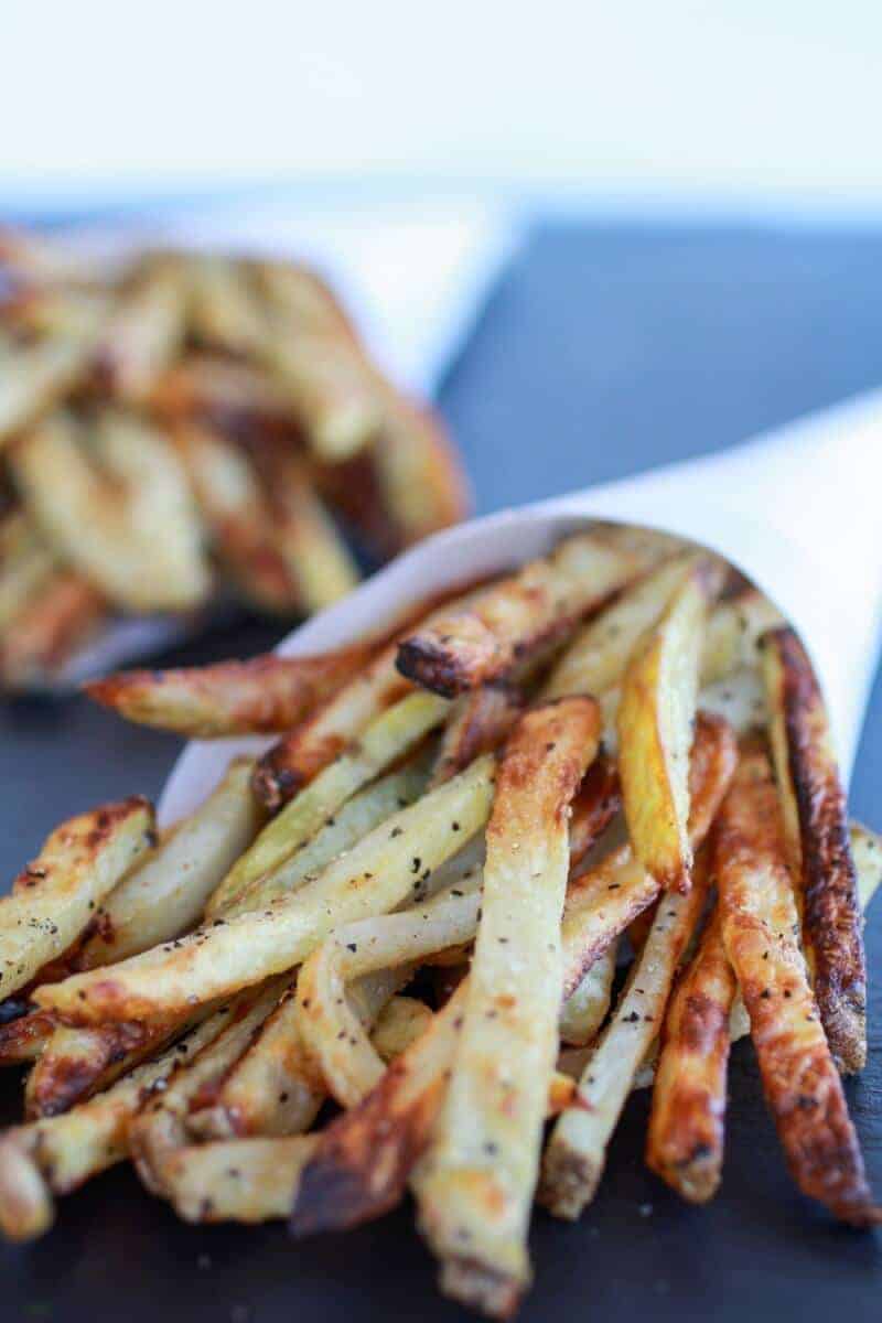 Peanut Butter Burgers with Slim Jim Fries and Chocolate Malted Milkshake | https://fatburn.fit/