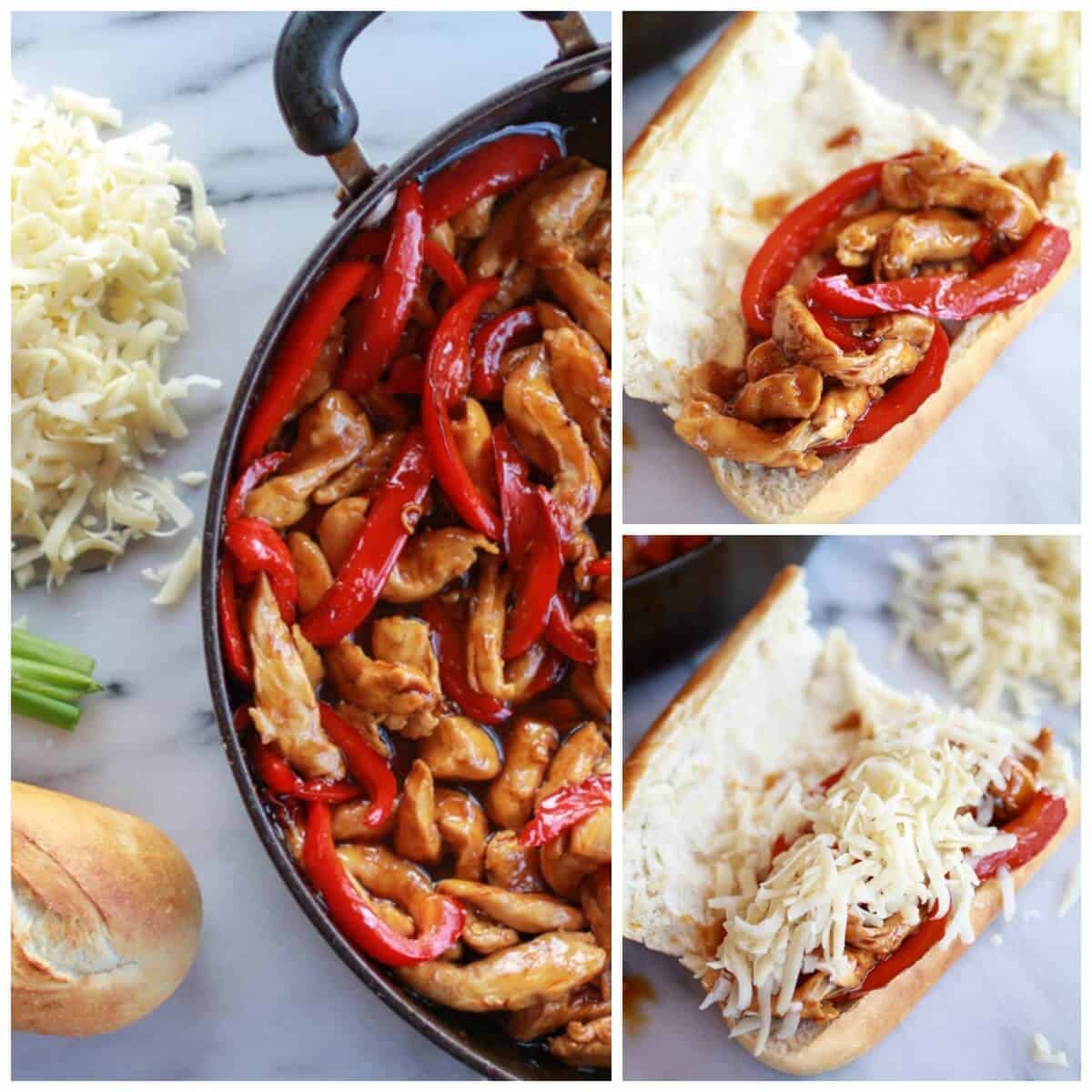 Teriyaki Chicken Sub Sandwiches | https://fatburn.fit/