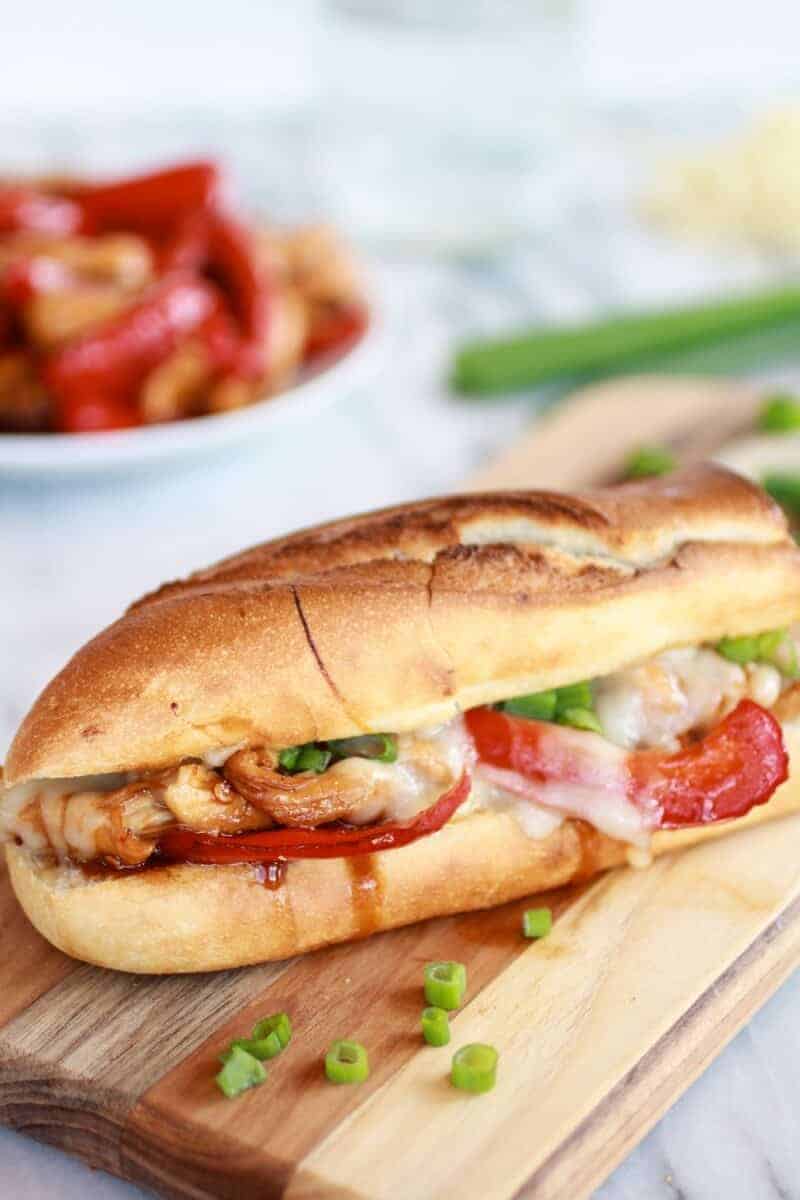 Teriyaki Chicken Sub Sandwiches | https://fatburn.fit/