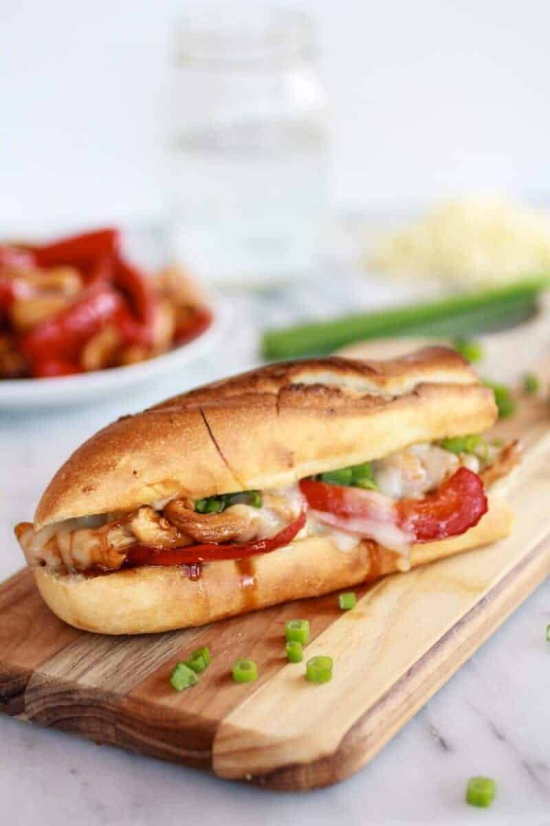 Teriyaki Chicken Sub Sandwiches | https://fatburn.fit/