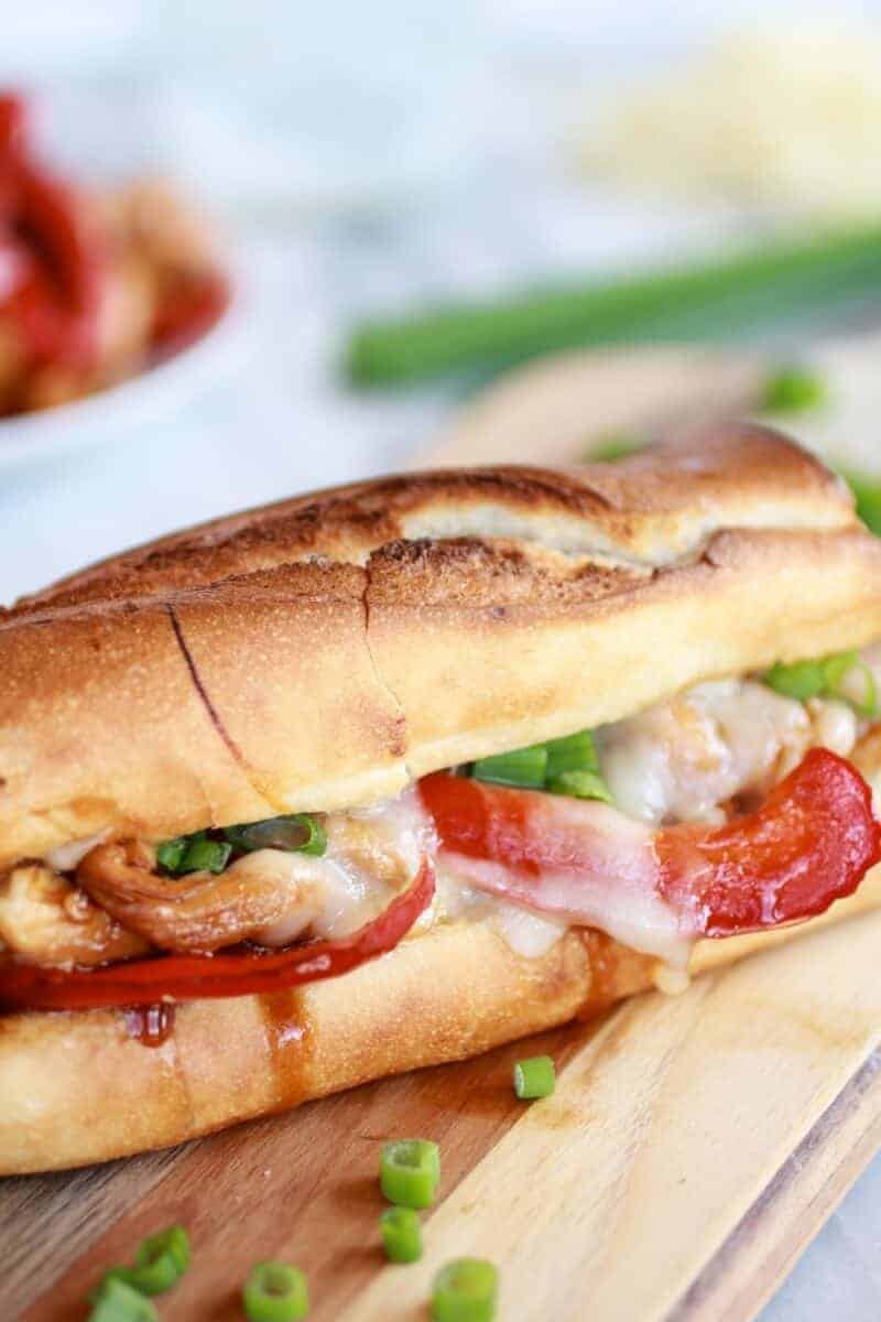Teriyaki Chicken Sub Sandwiches | https://fatburn.fit/