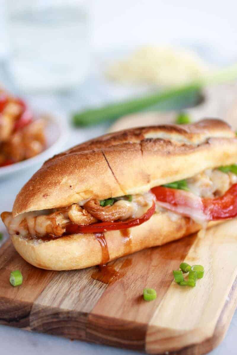 Teriyaki Chicken Sub Sandwiches | https://fatburn.fit/