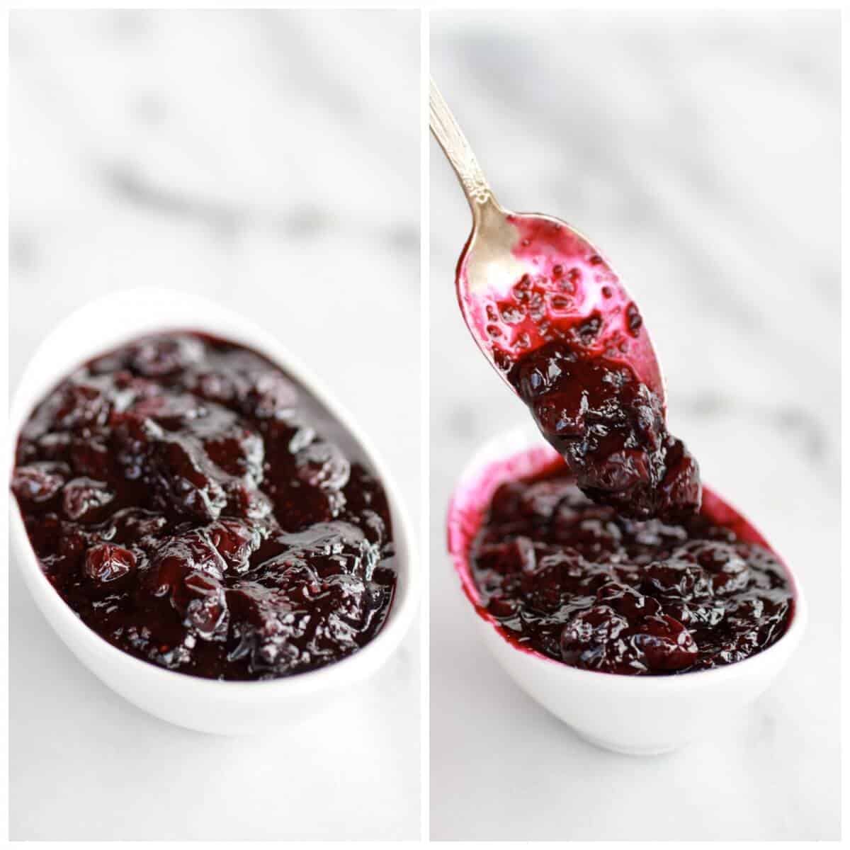 Blueberry Basil Balsamic Mozzarella Crisps | halfbakedharvest.com