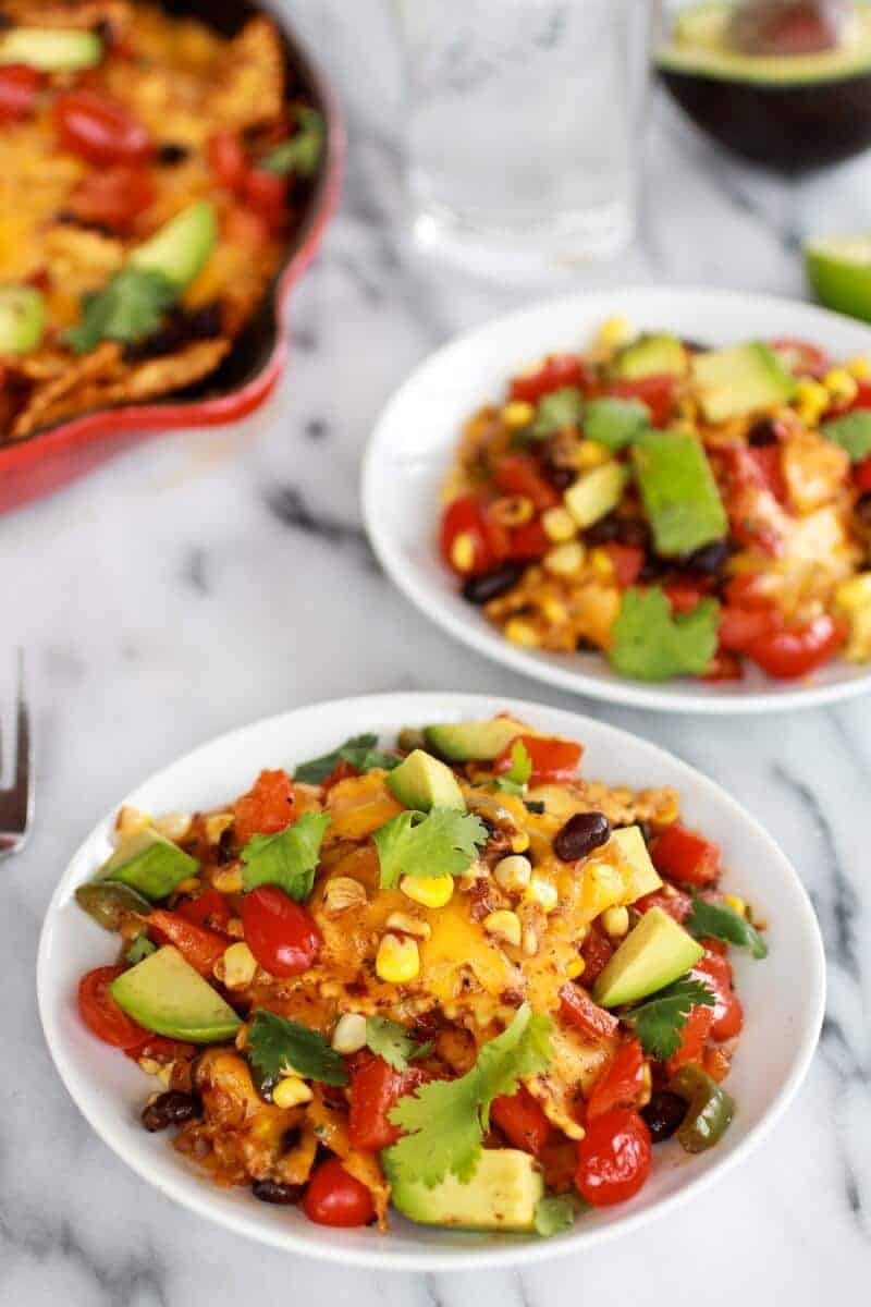 Quick + Easy Southwest Ravioli Skillet Pasta | halfbakedharvest.com