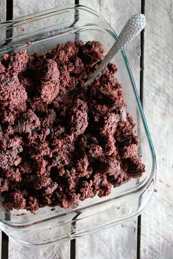 Chocolate Lovers Triple Layer Coffee Caramel Chocolate Mousse Cakes | halfbakedharvest.com