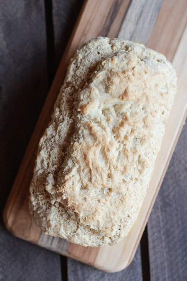 5 Ingredient Beer Bread | halfbakedharvest.com