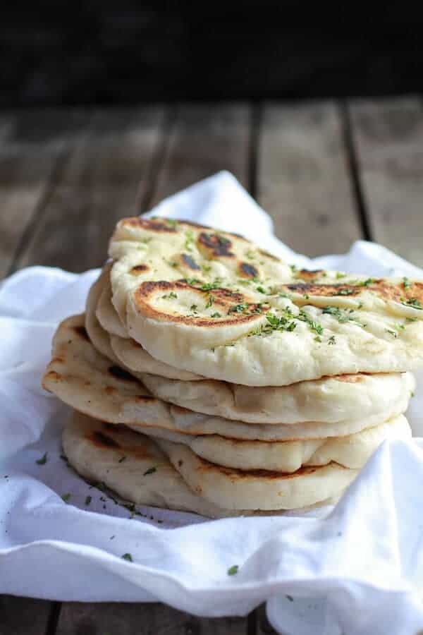 Homemade Naan (with step-by-step photos) | halfbakedharvest.com