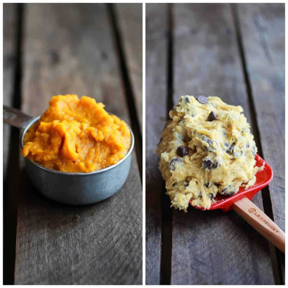 Whole Wheat Chocolate Chip Pumpkin Cookie Bars | halfbakedharvest.com