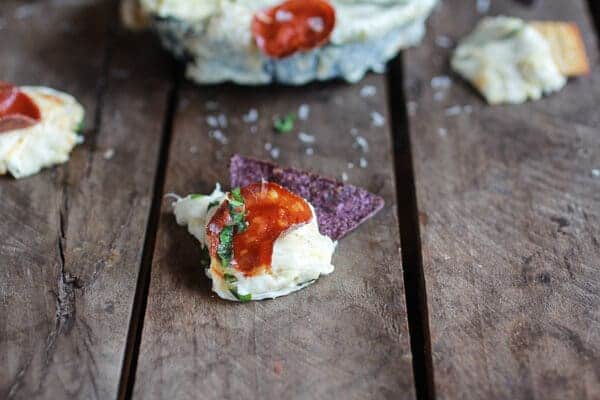 Roasted Cauliflower White Pizza Dip | halfbakedharvest.com