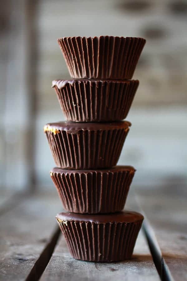 Tripple Layer Peanut Butter + Chocolate Chip Cookie + Cookie Dough Cups | halfbakedharvest.com
