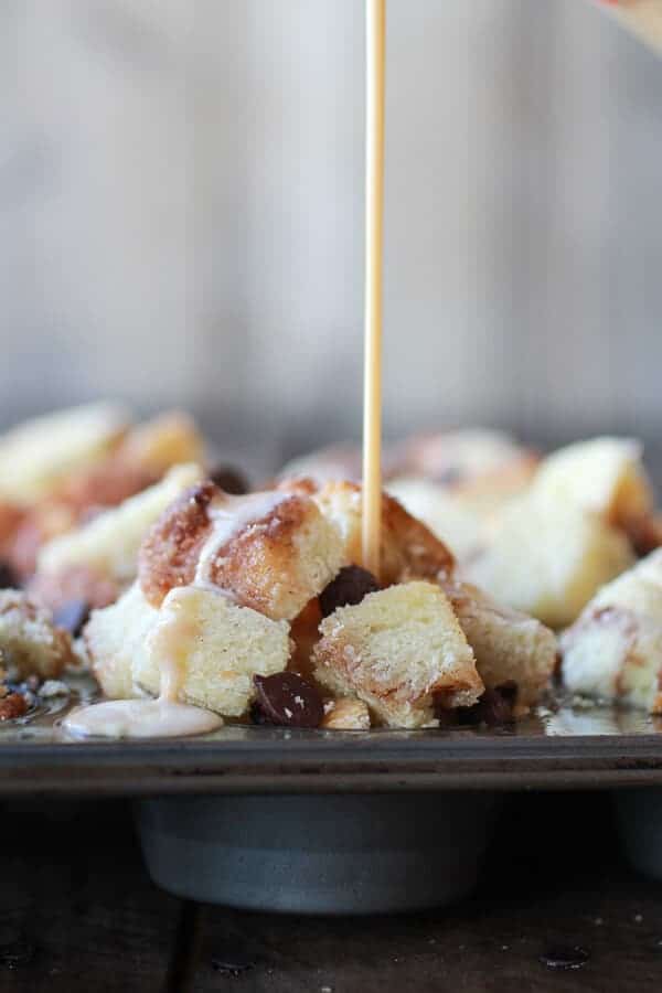 Cinnamon Brioche Chocolate Chip French Toast Muffins with Coconut Streusel | halfbakedharvest.com