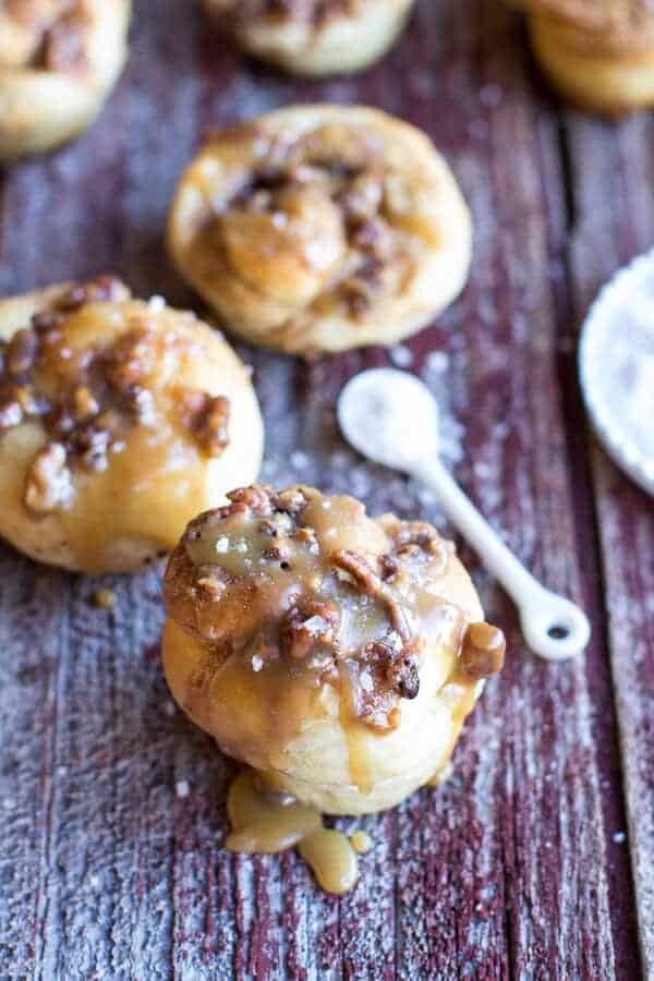 Giant Vanilla Salted Butterscotch Sticky Buns | halfbakedharvest.com