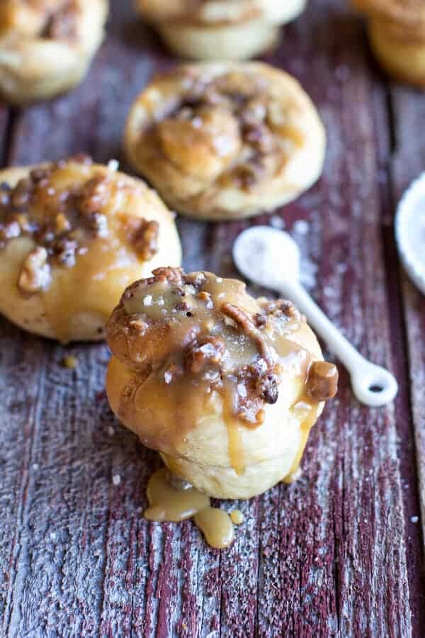 Giant Vanilla Salted Butterscotch Sticky Buns | halfbakedharvest.com