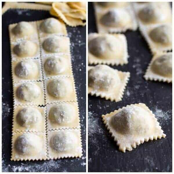 Tortilla Chip Crusted Oven-Fried Ravioli with Spicy Fontina Queso Fundido | halfbakedharvest.com