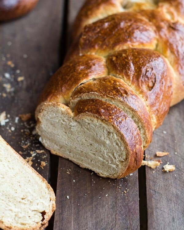 Simple Whole Wheat Challah Bread | halfbakedharvest.com