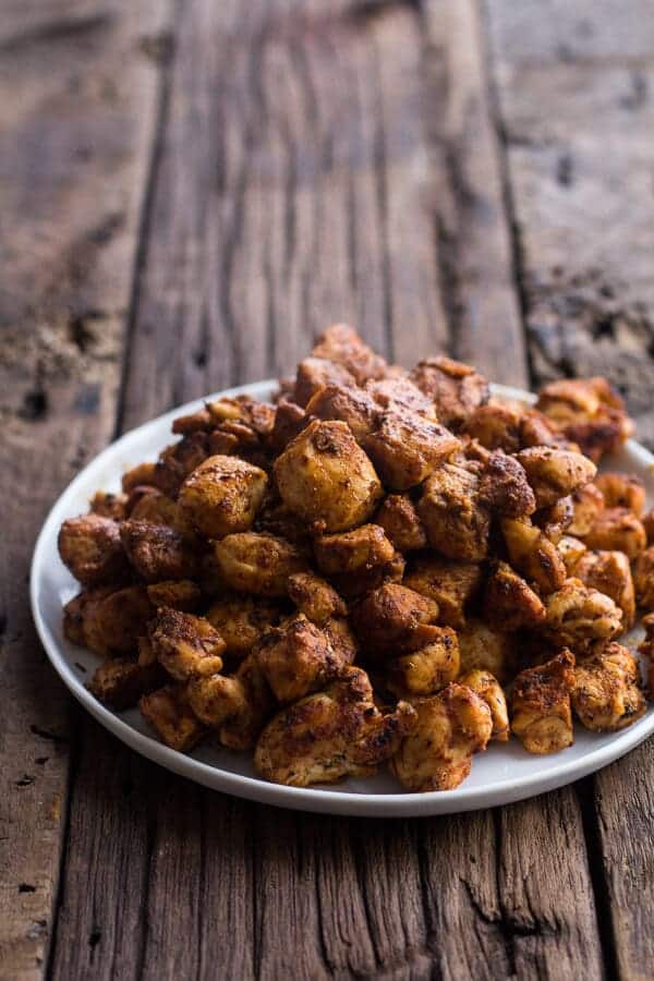 30 Minute Healthy Kickin' Cajun Chicken and Rice | halfbakedharvest.com