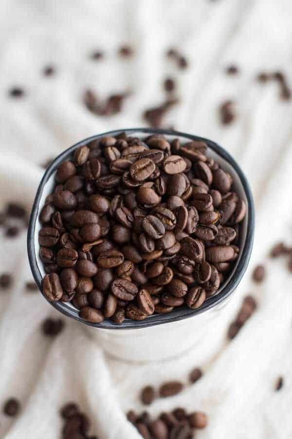 Dark Chocolate Covered Coffee Roasted Almond and Peanut Butter Oatmeal Bites | halfbakedharvest.com
