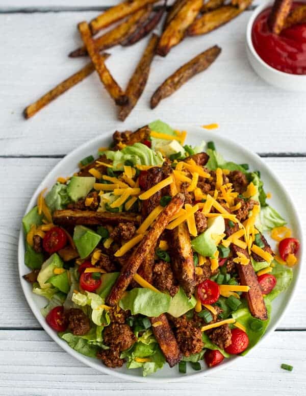 Loaded Cheeseburger Salad | 