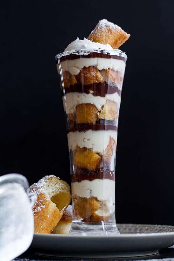 Beignets Tiramisu with chocolate Ganache | halfbakedharvest.com