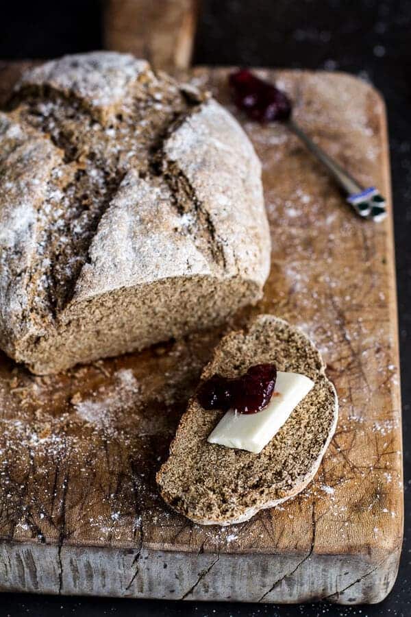 Beer and Rye Irish Soda Bread | halfbakedharvest.com
