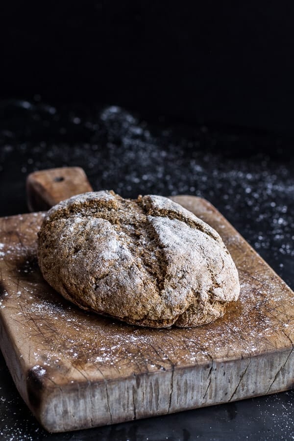 Beer and Rye Irish Soda Bread | halfbakedharvest.com