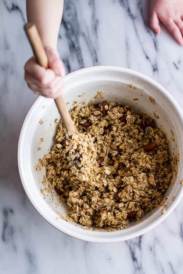 Blueberry Vanilla Greek Yogurt Granola Bars | halfbakedharvest.com
