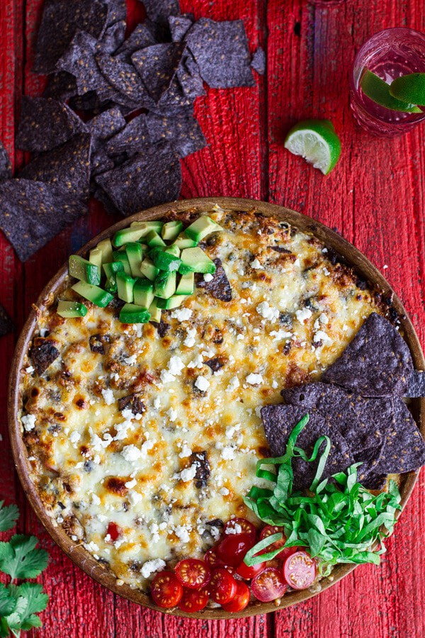 Cheesy Black Bean + Quinoa Taco Bake | halfbakedharvest.com