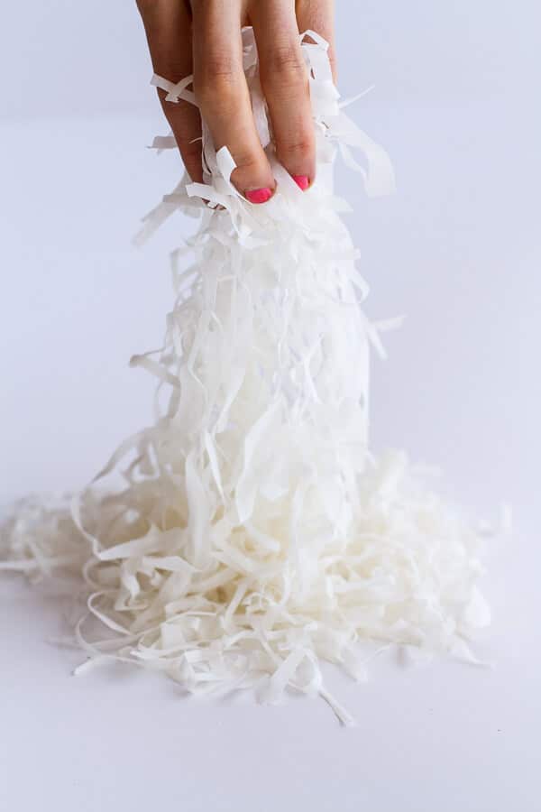 Angel Food Cupcakes with Chocolate Whipped Coconut Frosting + Crispy Phyllo Nest.-4