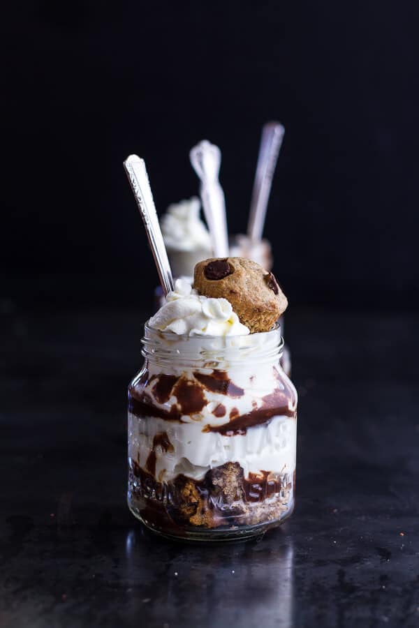 Banana Bread Chocolate Fudge Swirled Cheesecakes | halfbakedharvest.com