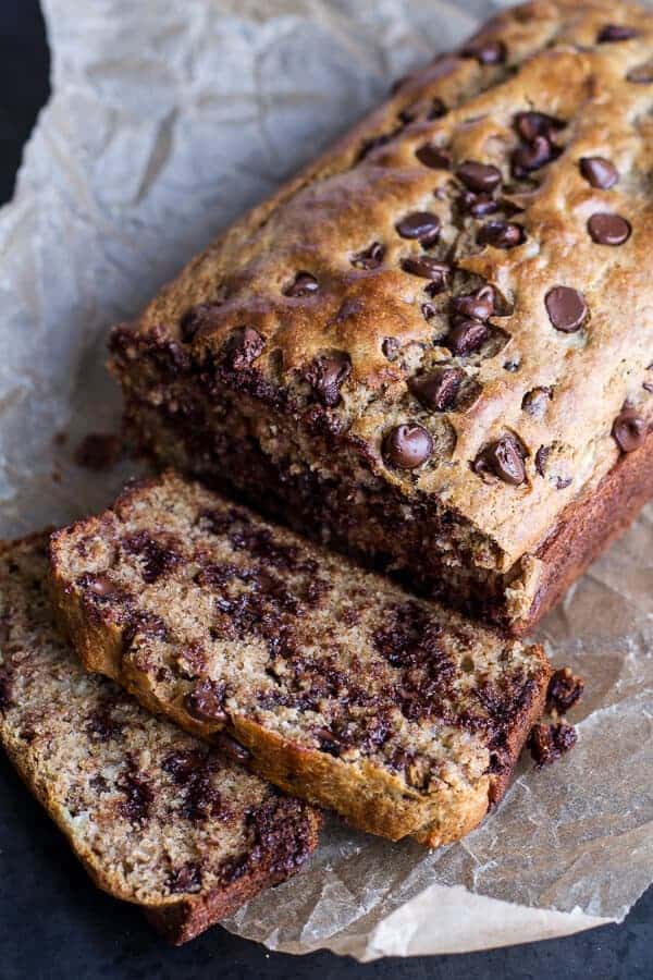 Banana Bread Chocolate Fudge Swirled Cheesecakes | halfbakedharvest.com