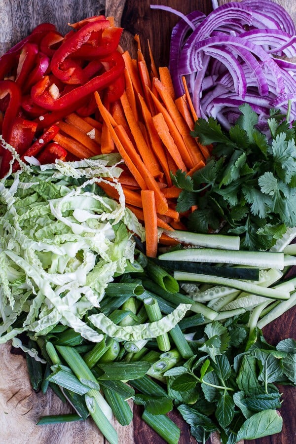 Vietnamese Shaken Beef Bowl with Hoisin Sauce | halfbakedharvest.com