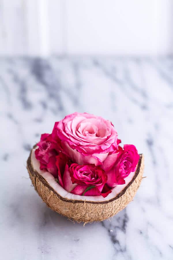 Coconut Raspberry Macarons With Raspberry Rose Buttercream | halfbakedharvest.com