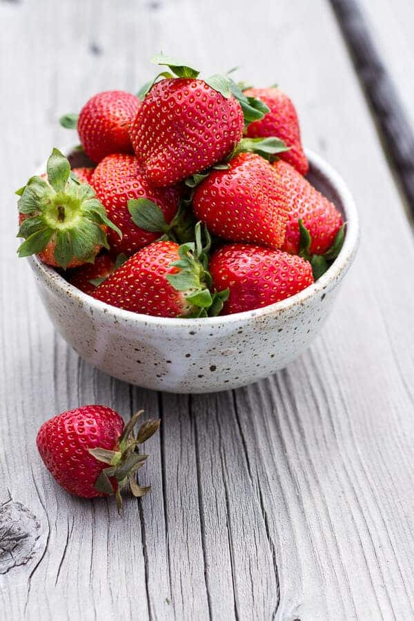 Lemon Ricotta Cheese Stuffed French Toast Crepes with Vanilla Stewed Strawberries | halfbakedharvest.com