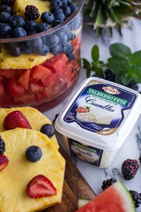 Fruit Salad | halfbakedharvest.com for @President Cheese #artofcheese