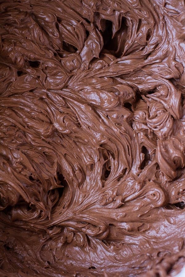 Healthier Chocolate Lovers Sweet Corn and Hazelnut Crunch Chocolate Cake w-Ganache | halfbakedharvest.com @hbharvest