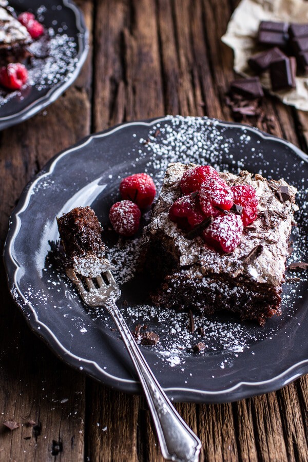 Magic Gooey Chocolate Meringue Texas Sheet Cake | halfbakedharvest.com @hbharvest