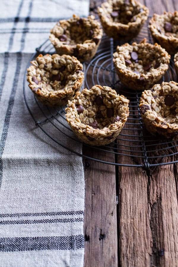 Oatmeal Chocolate Chip Cookie 'n' Milk Breakfast Cups | halfbakedharvest.com @hbharvest