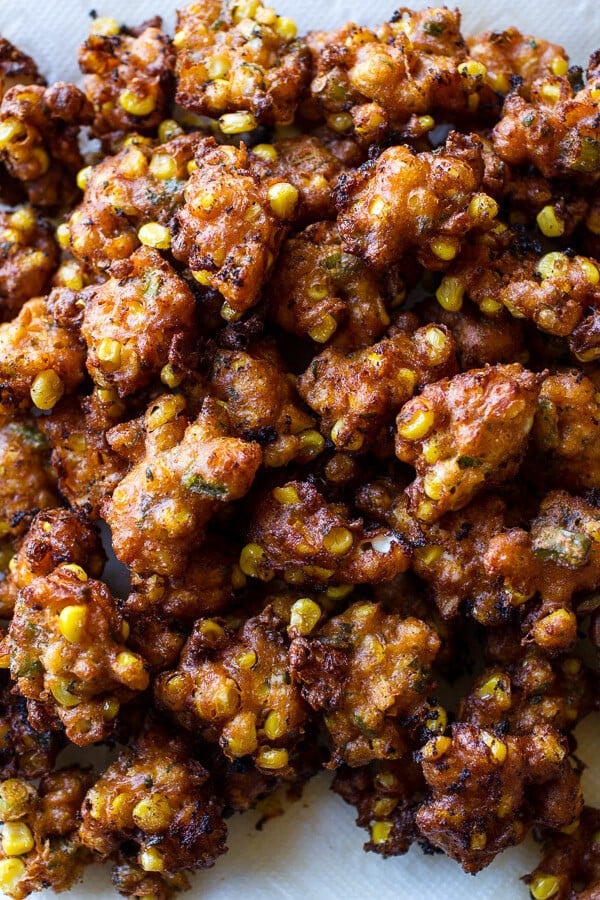 Smoky Chipotle Cheddar Burgers with Mexican Street Corn Fritters | halfbakedharvest.com @hbharvest