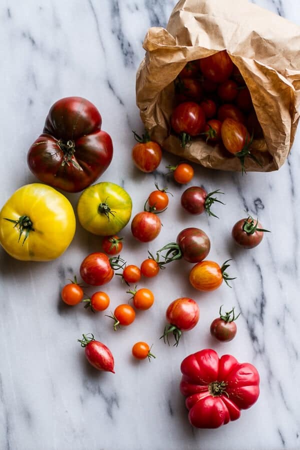 Bourbon Caramelized Bacon and Heirloom Tomato BLT w/Fried Eggs + Smoked Gouda | halfbakedharvest.com @hbharvest