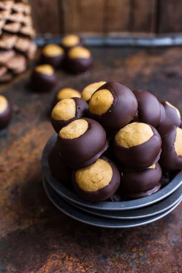 Healthy Harvest Buckeyes | halfbakedharvest.com @hbharvest